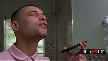 Busty step-aunt challenges her step-nephew to show his dick – Brianna Rose