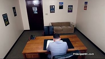 MILF Anyas Edging Challenge with Principal